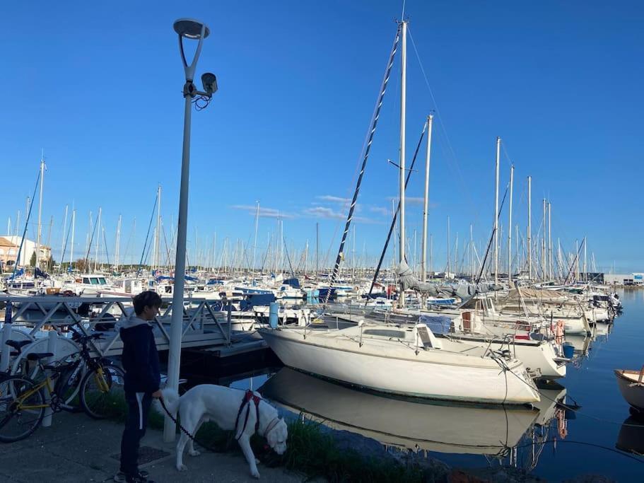 Les Voiles Blanches T2 Luxe A 100M De La Plage Leucate Dış mekan fotoğraf